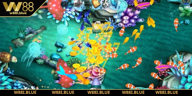 Bắn cá xèng đổi thưởng W88 hấp dẫn